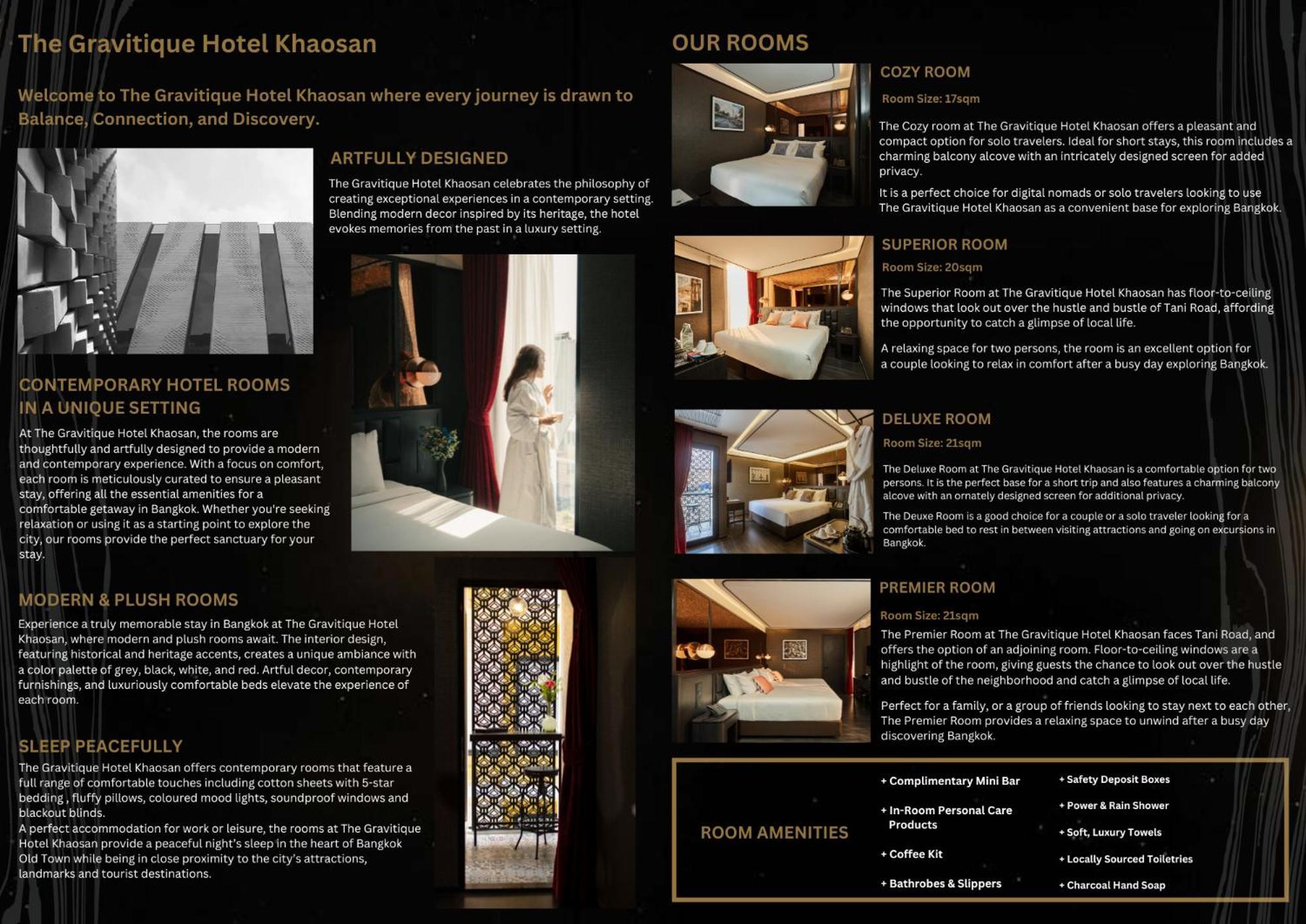 The Gravitique Hotel Khaosan Bangkok Esterno foto