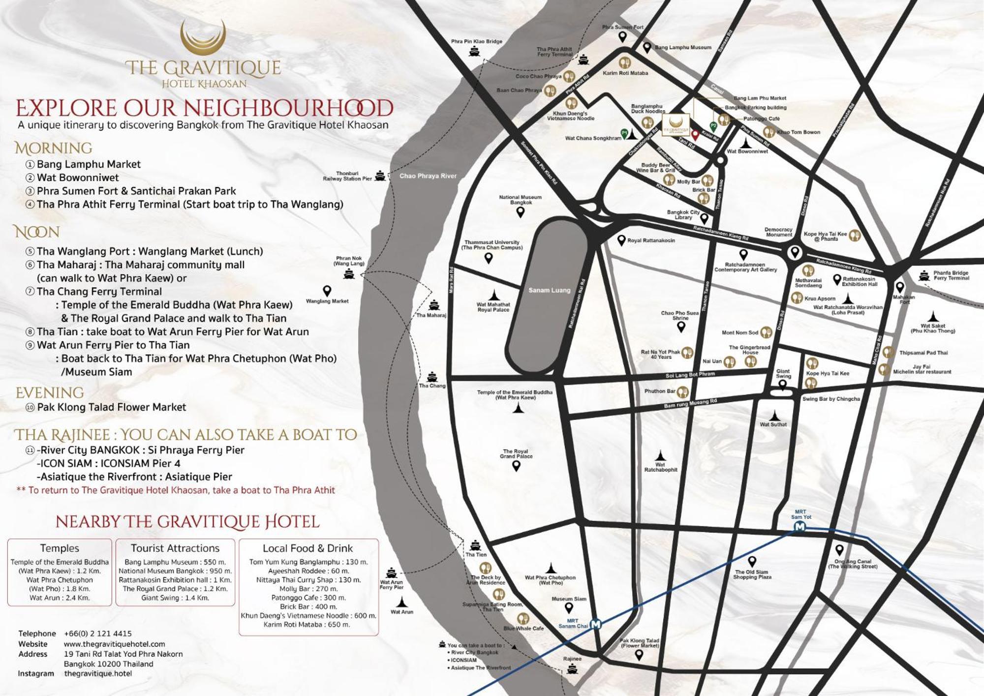 The Gravitique Hotel Khaosan Bangkok Esterno foto